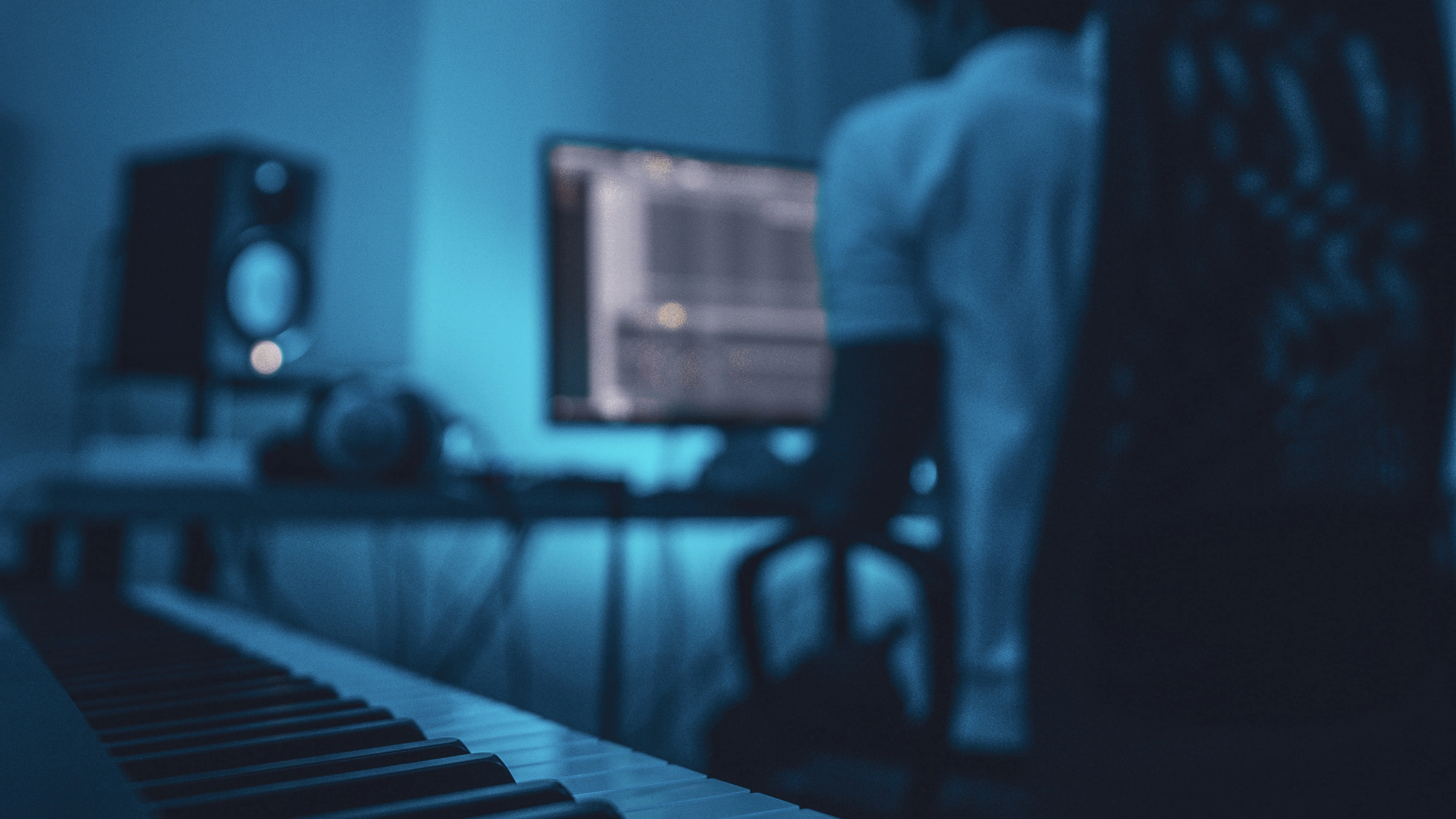 Interior del estudio La Costa Sounds